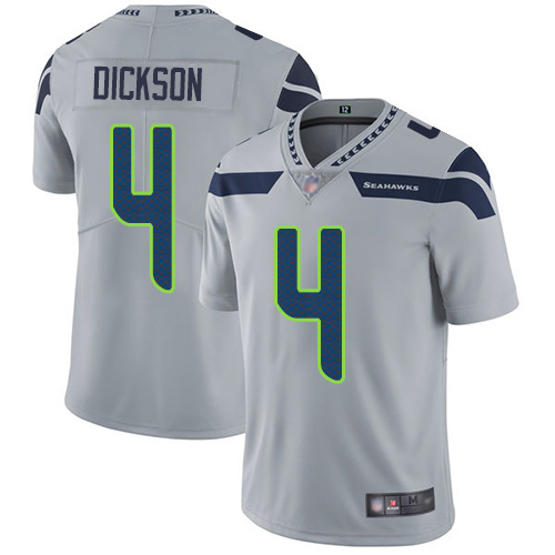 Seattle Seahawks Limited Grey Men Michael Dickson Alternate Jersey NFL Football 4 Vapor Untouchable